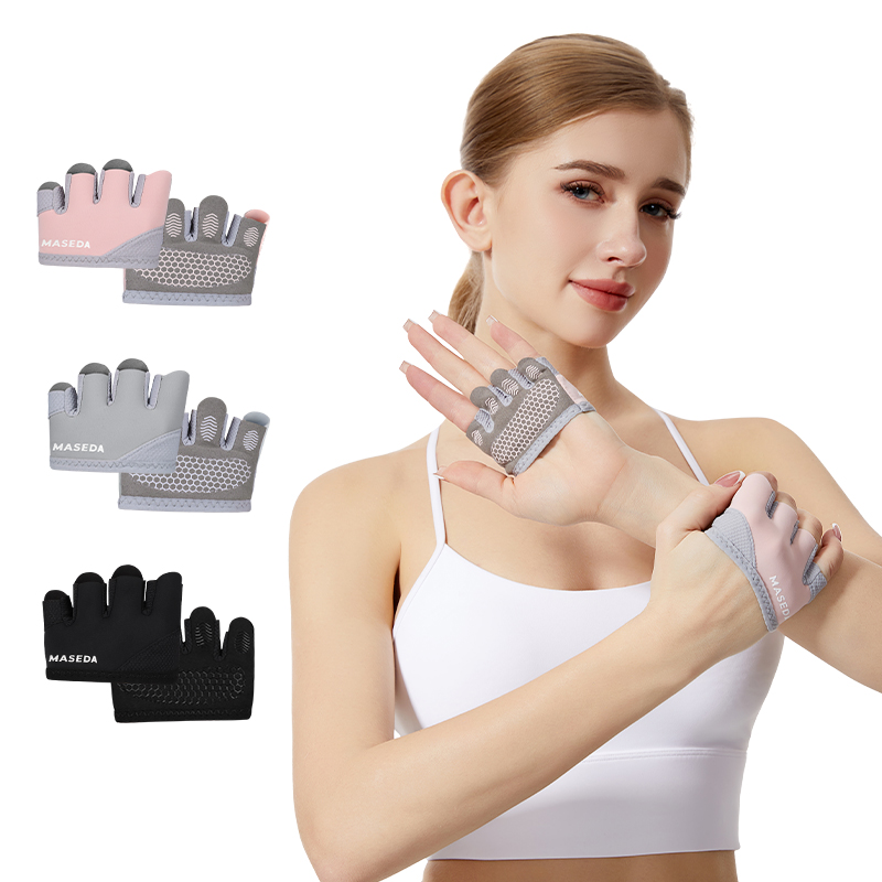 Yoga In Fitness - Bir çift Fitness Parmaksız Eldiven: Pilates