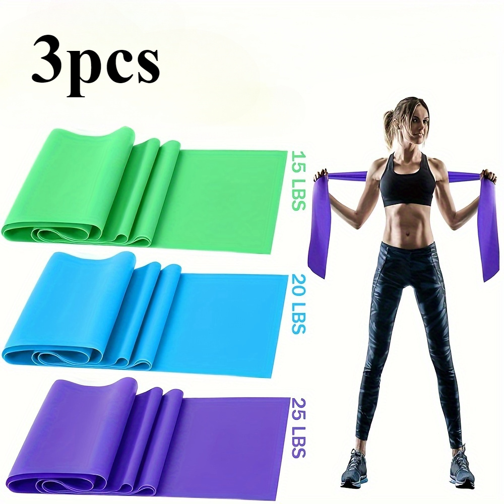 Yoga Fitness Resistance Band - Üç set yoga direnç bandı, dört