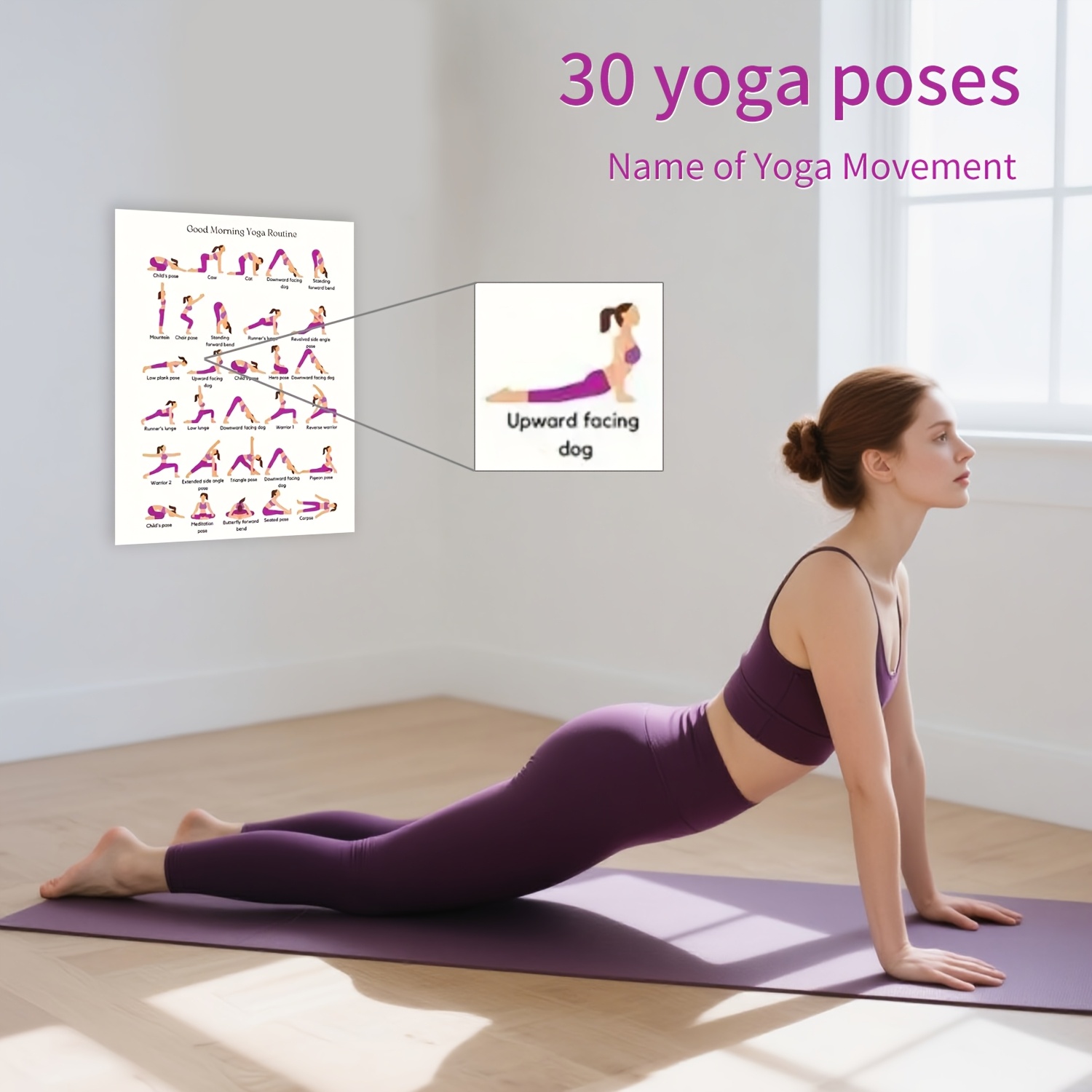 Yoga Fitness Wallpaper - Yoga Pratik Posteri, İç Mekan Dekorasyonu
