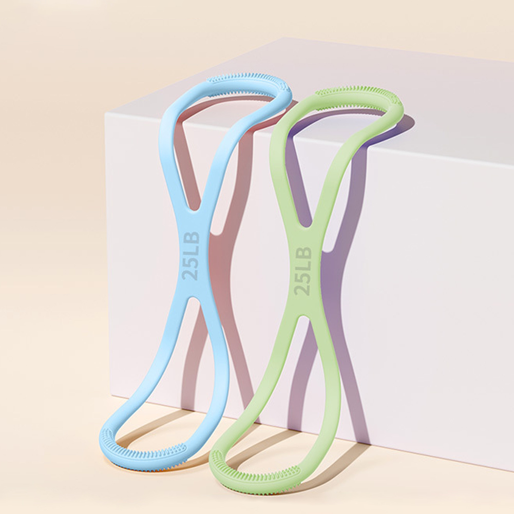 Yoga Fitness Resistance Band - Şekil 8 Spor Direnç Bandı Yoga