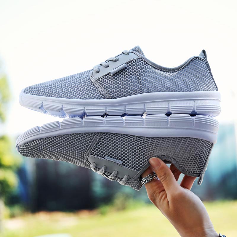 Yoga Fitness First - Büyük boy yaz nefes erkek Sneakers