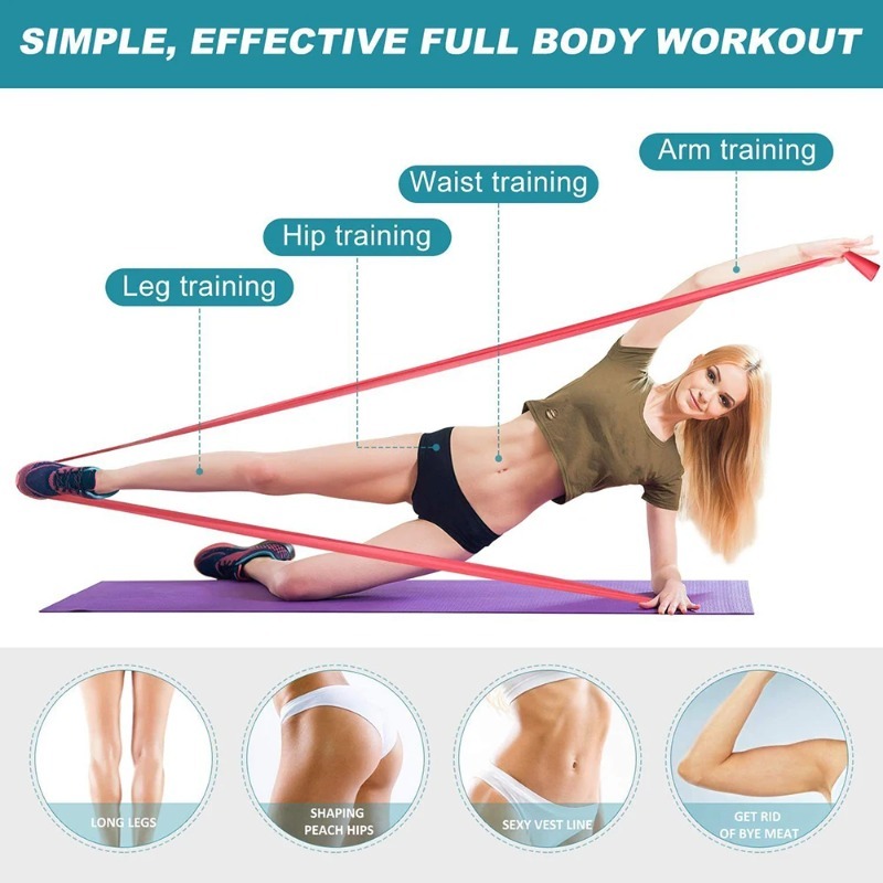Doğal Lateks Direnç Bantları,  - Yoga Fitness Resistance Band incelemesi ve fiyatı